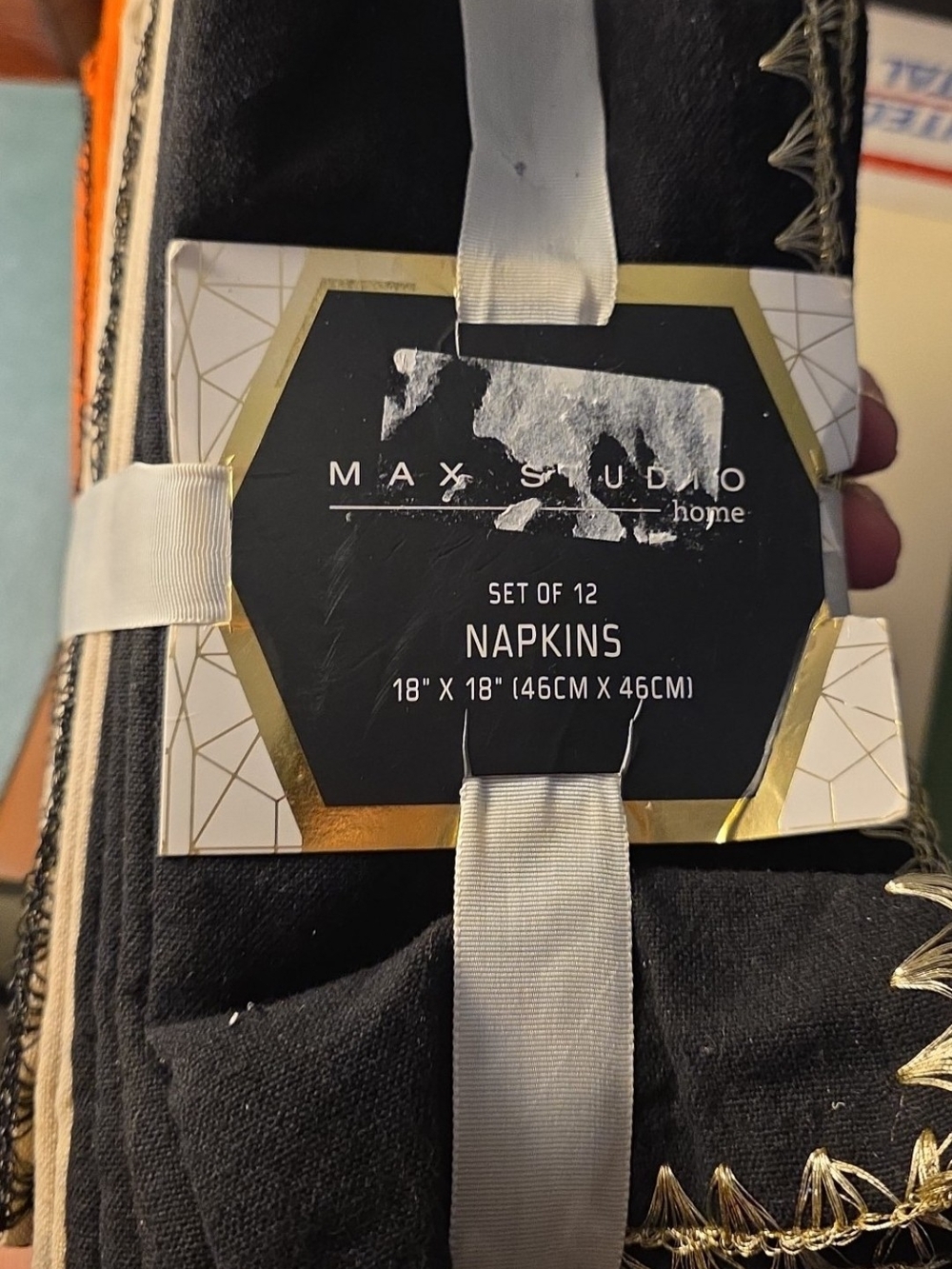 Max Studio Set Of 12 Dinner Napkins